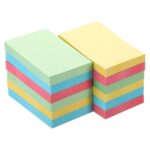 Sticky Notes (76×76mm, 5 colors, 500 sheets)