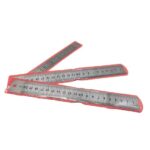 Ruler (stainless steel, 30cm, cork base)