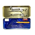 Geometry Set (8 pcs, metal, student)